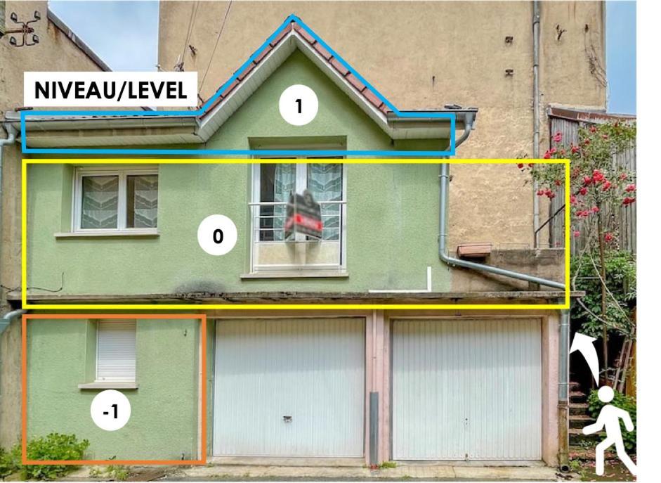 Maisonnette Le Faubourg - Centre Ville, Terrasse Et Netflix Бельфор Екстер'єр фото